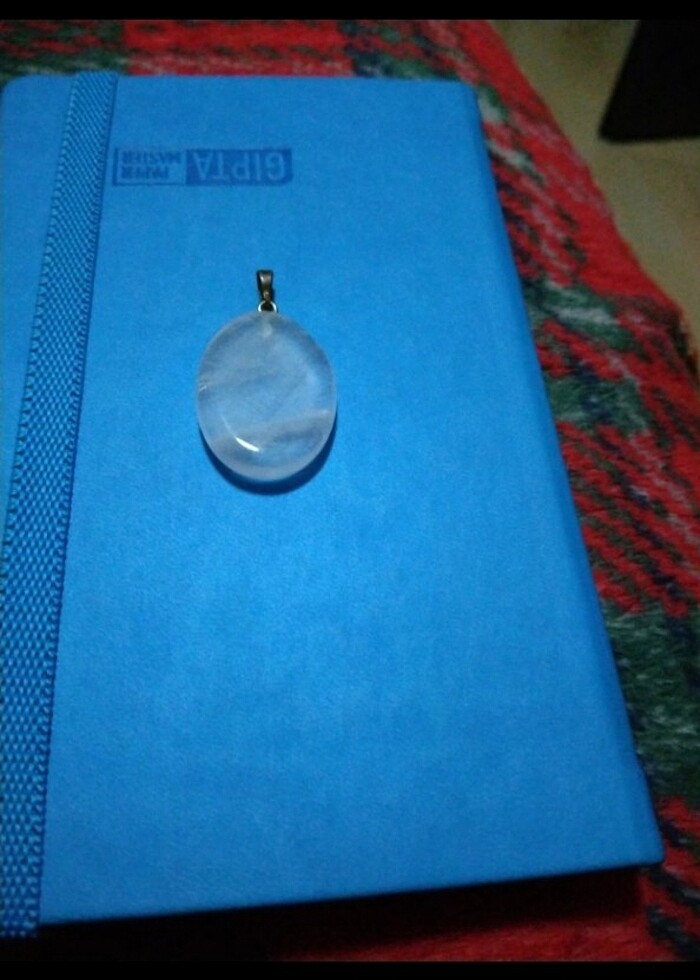 Kolye Ucu pembe kuvars - Görsel 3