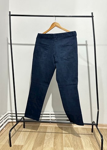 Erkek Lacivert Denim Pantolon - Görsel 2
