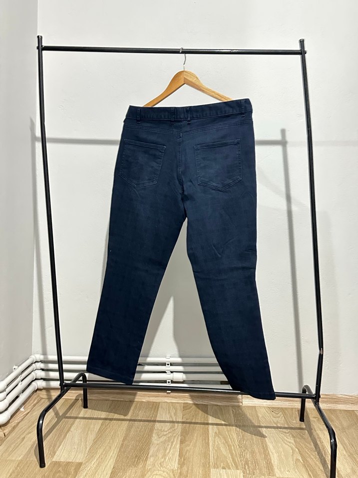 Erkek Lacivert Denim Pantolon - Görsel 2