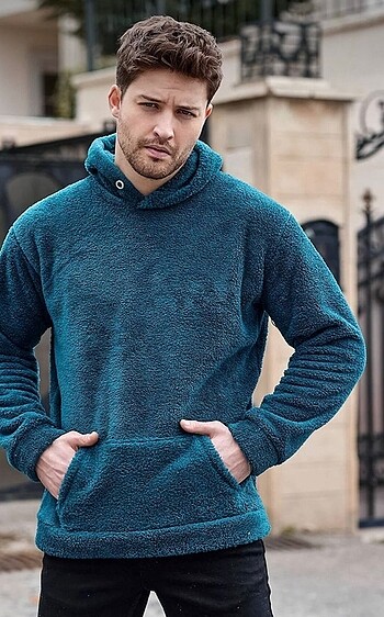 PELUŞ SWEATSHİRT