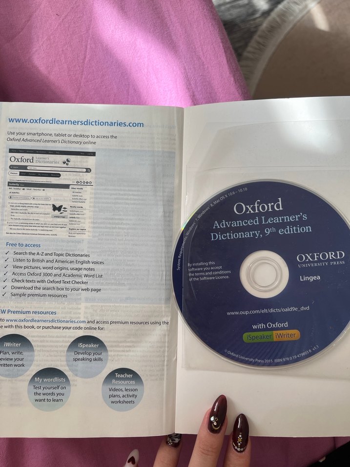 Oxford Advanced Learner's Dictionary, 9. Baskı - Görsel 2