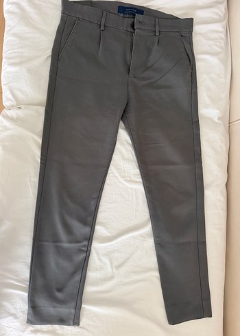 Zara Fume Renk Orjinal Erkek Kumas Pantolon