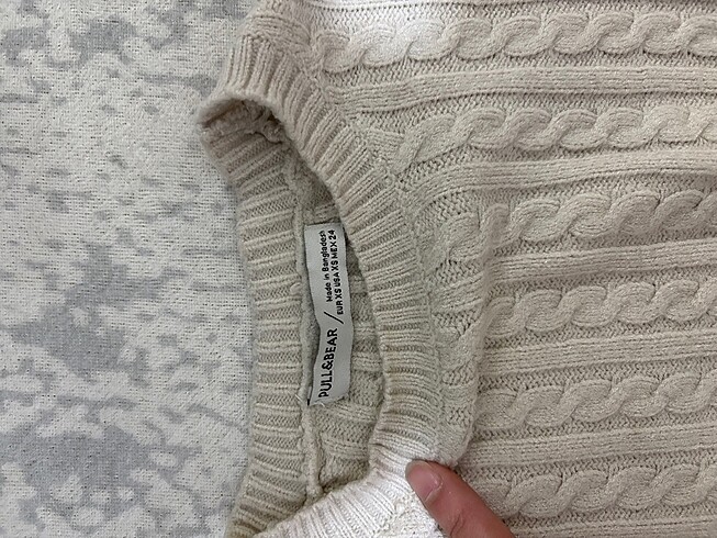 Triko crop kazak - Görsel 2