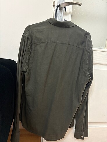 Erkek Haki Gömlek - Görsel 2