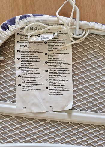 ikea minik ütü masası tertemiz - Görsel 4