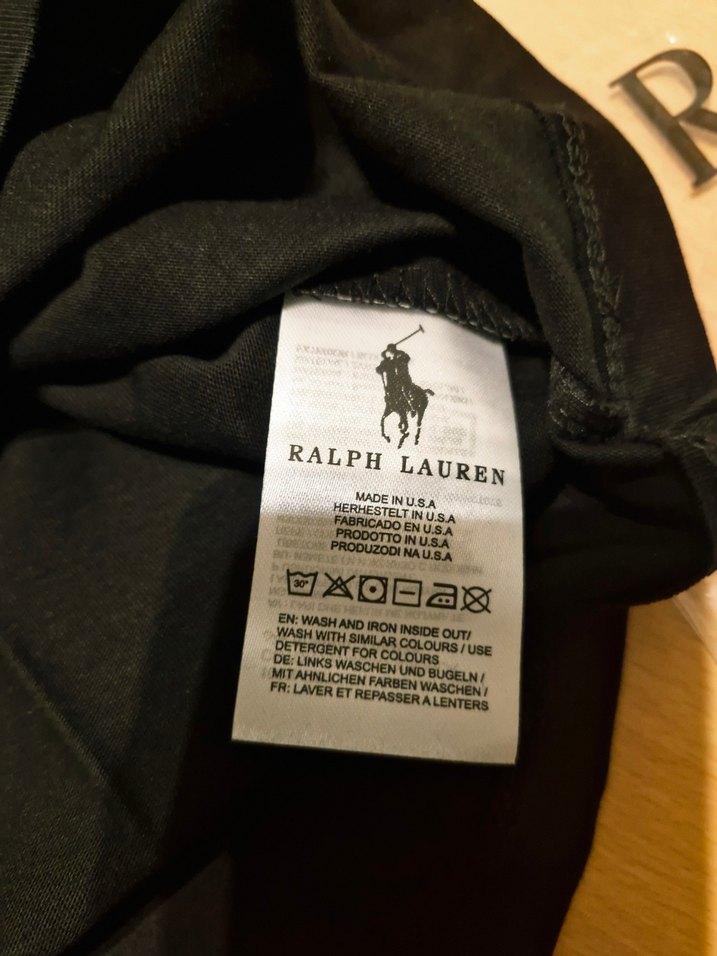 Polo Bear Siyah Bisiklet Yaka Tişört — görsel 3/4