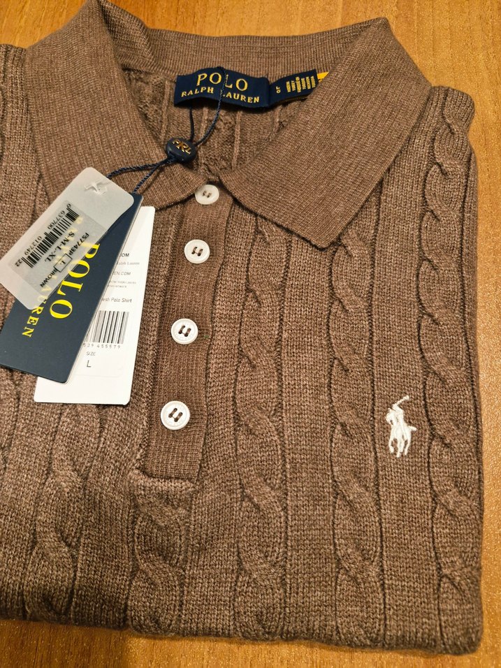 Polo Ralph Lauren Kahverengi Triko Polo — görsel 3/8