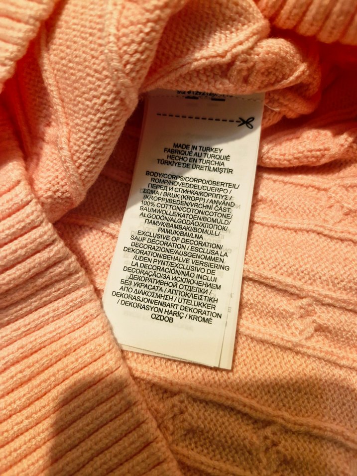 Polo Ralph Lauren Pembe Örgü Polo Triko (m) — görsel 5/6