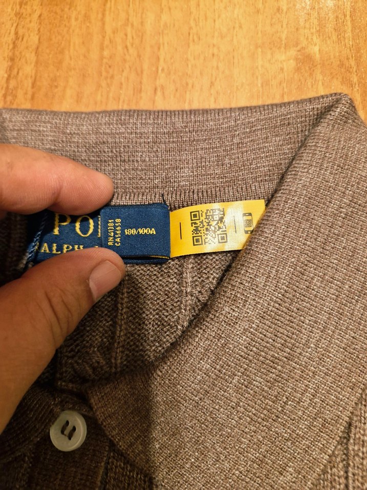 Polo Ralph Lauren Kahverengi Triko Polo — görsel 6/8