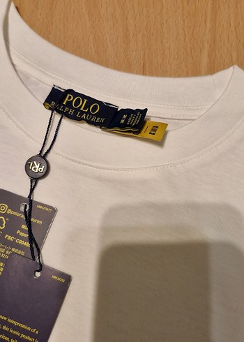 s Beden beyaz Renk Ralph Lauren Beyaz Pamuklu Bayan Tişört