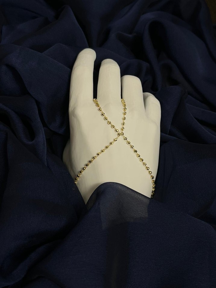 Çelik Gold Top Zincir Şahmeran Bileklik - Görsel 4