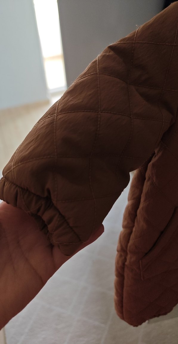 Düğmeli Kahverengi Erkek Çocuk Kaban - Görsel 3