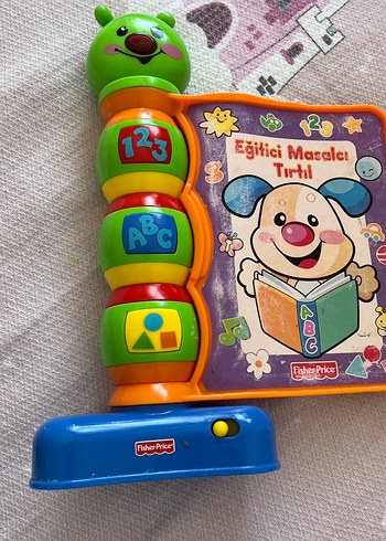 Fisher Price Renkli Eğitici Masalcı Tırtıl