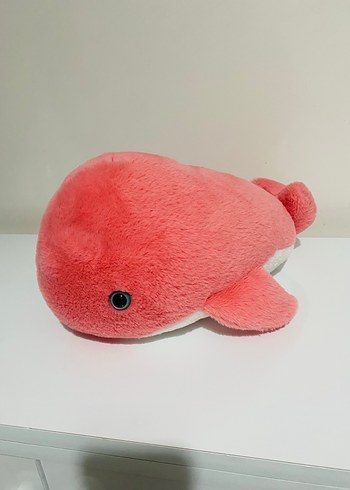 Pembe Renkli Peluş Balina Oyuncak