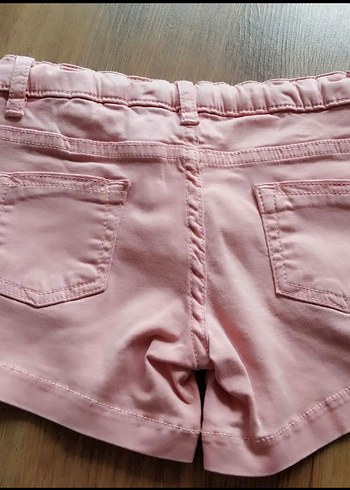 Tyess TYESS Dantel Detaylı Pembe Mini kız çocuğu Şortu
