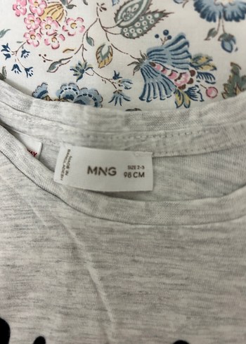 Kız Çocuk Gri Nakışlı Uzun Kollu Sweatshirt - Görsel 2