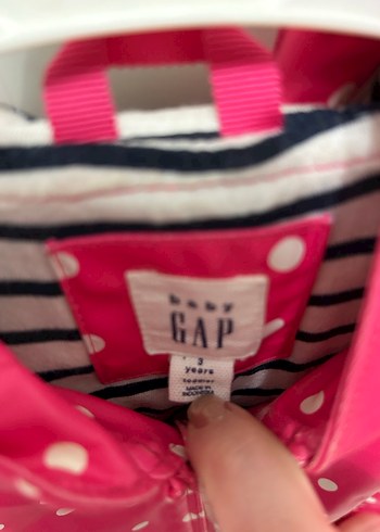 Kız Çocuk Puantiyeli Pembe Fermuarlı Yağmurluk - Görsel 3