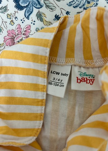 Sarı Çizgili Pijama Takımı - Görsel 3