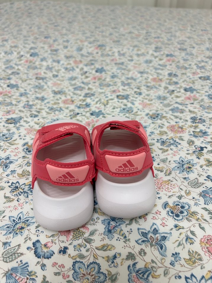 Kız Çocuk Pembe Adidas Cırtcırtlı Sandalet - Görsel 2