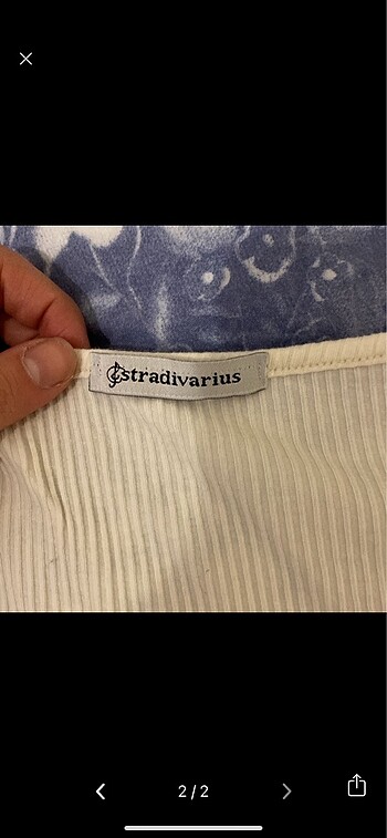 Stradivarius Crop t shirt
