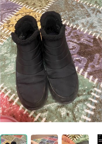 Skechers Siyah Peluslu Sisme Bot