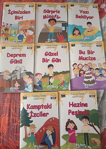 Çıkmaz Sokak Serisi 8'li Çocuk Kitapları Seti