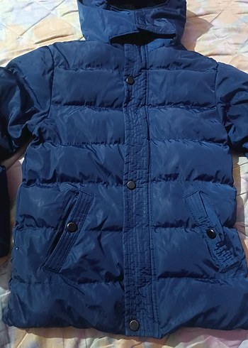 Civil Erkek Çocuk Lacivert Kapüşonlu Mont