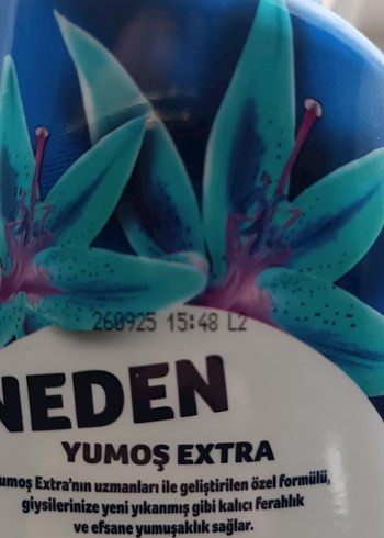 Yumos Extra Lilyum Yumuşatıcı 1440 ml Mavi - Görsel 3