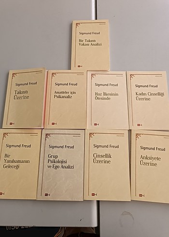 Sigmund Freud Kitap Seti - Psikanaliz ve Psikoloji