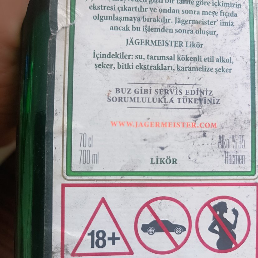 Jägermeister Şişesi - Görsel 4
