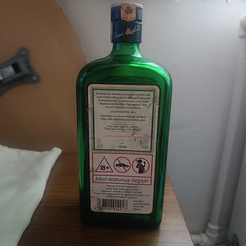 Jägermeister Şişesi - Görsel 2