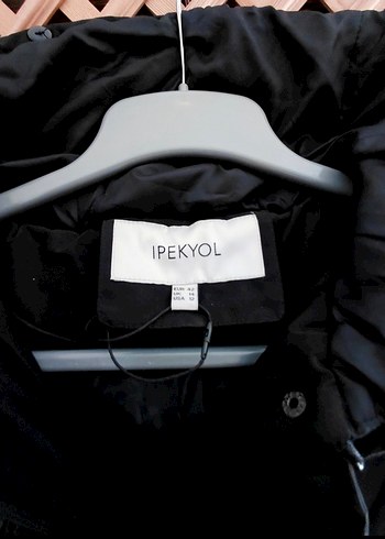 İpekyol Kadın Siyahi Uzun Kışlık Mont sıfır - Görsel 2
