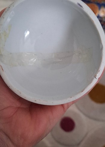 3 lü el boyaması japon kız figürlü dekoratif takım - Görsel 12