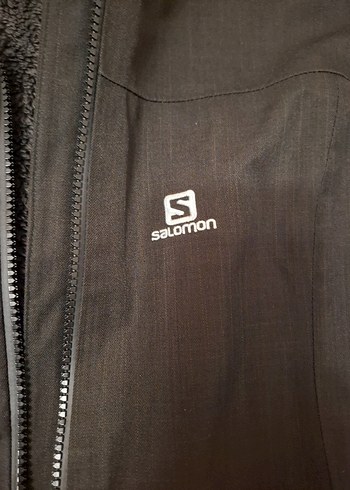 Salomon kadın su ve soğuk geçirmez orjinal 10 K mont - Görsel 7