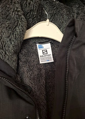 Salomon kadın su ve soğuk geçirmez orjinal 10 K mont - Görsel 8