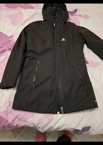 Salomon kadın su ve soğuk geçirmez orjinal 10 K mont - Görsel 2