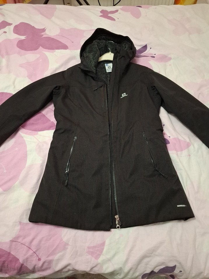 Salomon kadın su ve soğuk geçirmez orjinal 10 K mont - Görsel 4