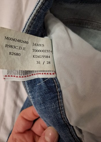Mavi Premıum James skinny 31/28 kot jeans pantalon sıfır - Görsel 5