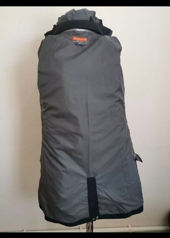 Merrel Kadın Siyah Uzun Fermuarlı mont - Görsel 5