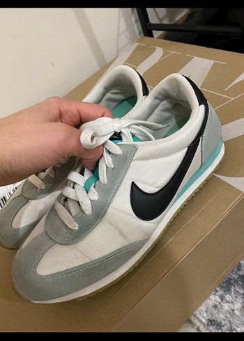 Gri Beyaz Kadın Spor Ayakkabısı - Görsel 3