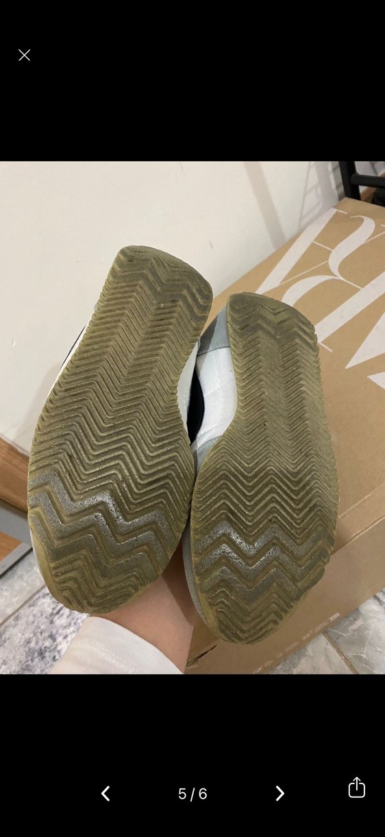 Gri Beyaz Kadın Spor Ayakkabısı - Görsel 5