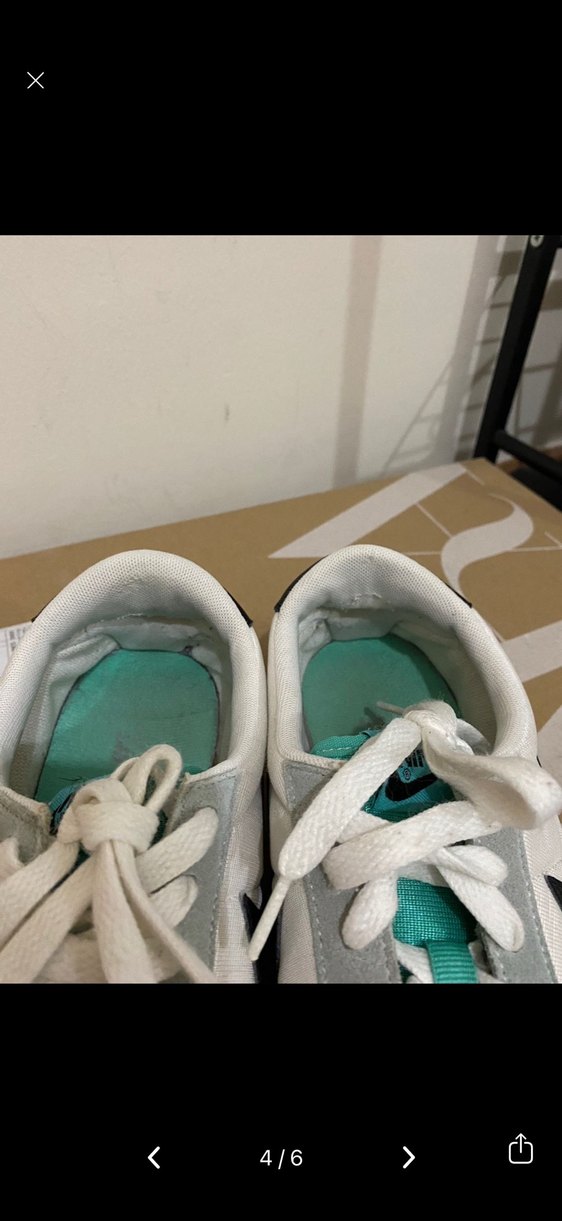 Gri Beyaz Kadın Spor Ayakkabısı - Görsel 4