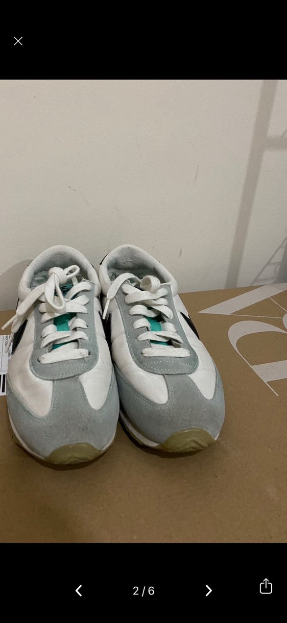 Gri Beyaz Kadın Spor Ayakkabısı - Görsel 2