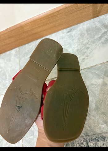 Kadın Kırmızı  Terlik - Görsel 2