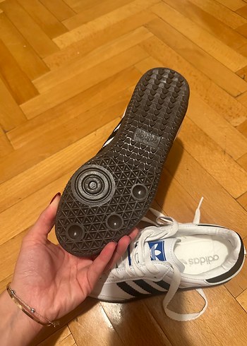 36 Beden beyaz Renk Adidas Beyaz Gri Spor Ayakkabı