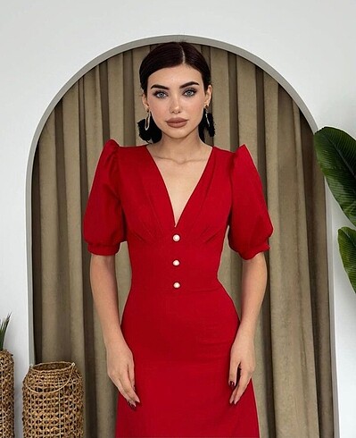 Diğer Kırmızı elbise