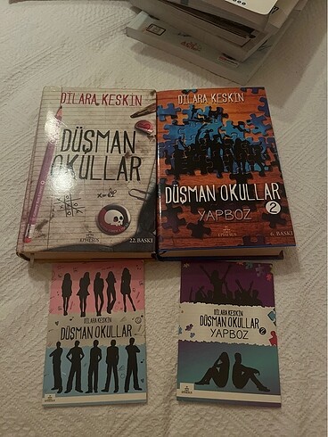 Dilara keskin Düşman Okullar kitap