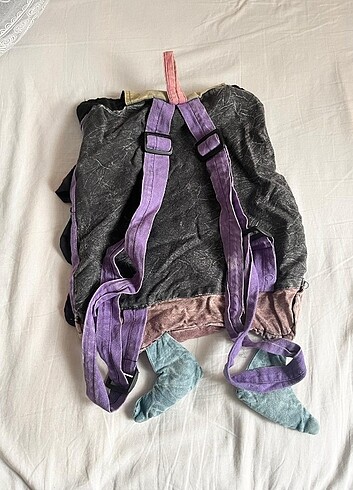 Zara Baykuş modelli Vintage Renkli Sırt Çantası ????????