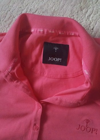 Pembe Düğmeli Kısa Kollu Hamile Tişörtü - Görsel 3