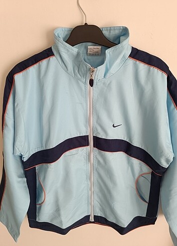l Beden mavi Renk Nike Vintgage Yagmurluk